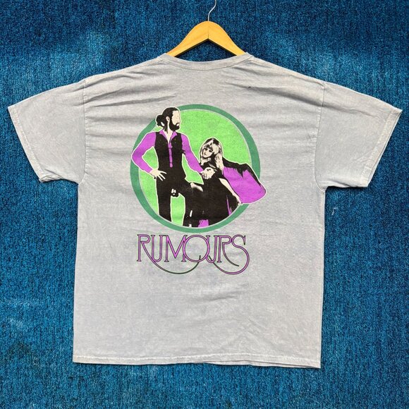 Fleetwood Mac Rumours Blue RockT-Shirt Size Extra Large - Picture 2 of 4